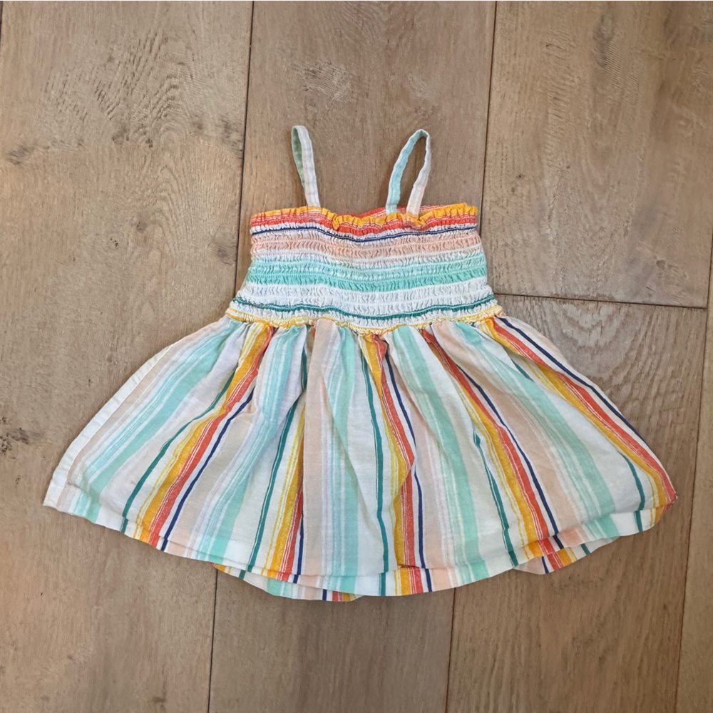 Carter's Multicolor Striped Dress